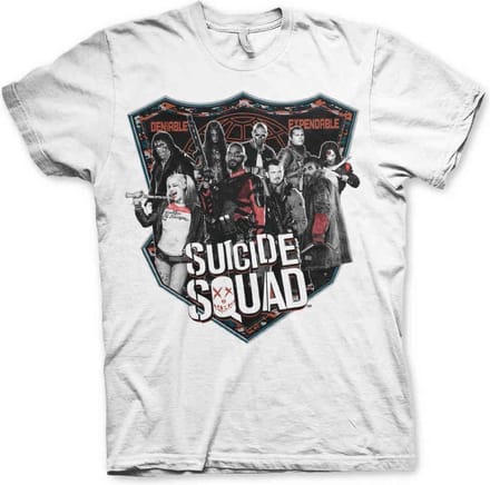 DC Comics Suicide Squad Heren Tshirt -S- Deniable & Expendable Wit