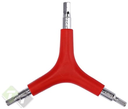 Inbussleutel, 3 weg, 4, 5 en 6mm, Benson