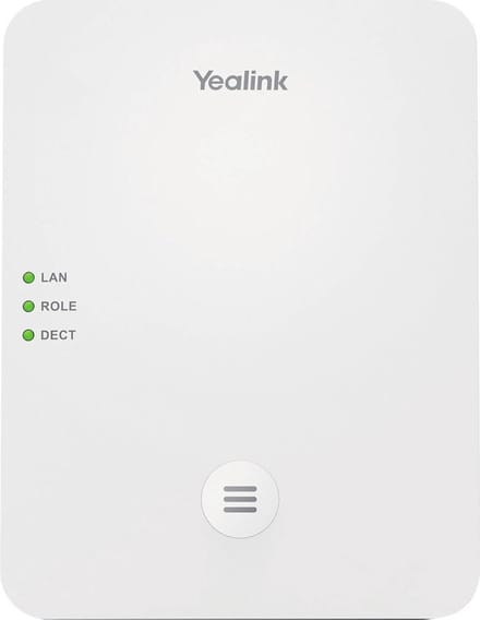 Yealink W80DM DECT Conferentietelefoon basisstation PoE Wit