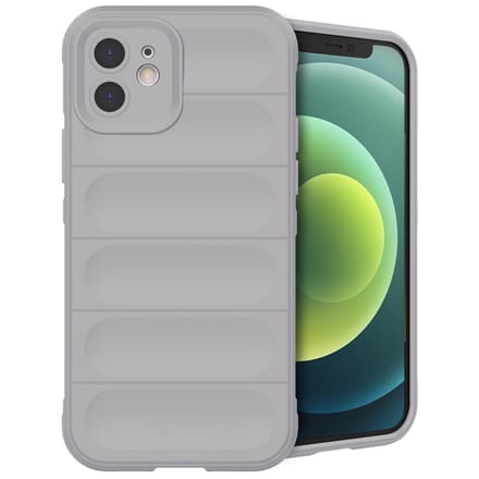 imoshion EasyGrip Backcover voor de Apple iPhone 12 - Grijs