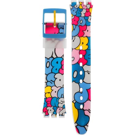 Swatch Plastic - Originals Medium (34mm) /Access/Solar/Musicall/Stop - G/SK/SL/SR/SS/SO28 AGE232 GE232 Love Song Horlogeband