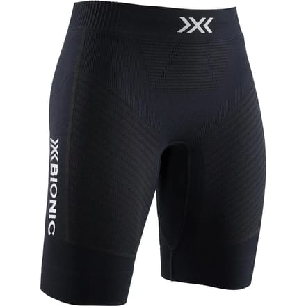 X-Bionic Invent 4.0 Hardloopshort Dames - Opal Black/Arctic White - Maat XS