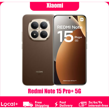 Xiaomi Redmi Note 15 Pro+ 5G - 12GB+256GB - Zwart