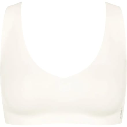sloggi ZERO Feel 2.0 Bralette Dames Beha - SILK WHITE - Maat XL