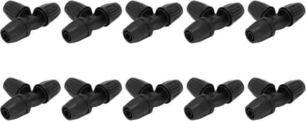 Dailygoods- Pijp Connector - T-stuk - 8/11 Slang Aansluiting