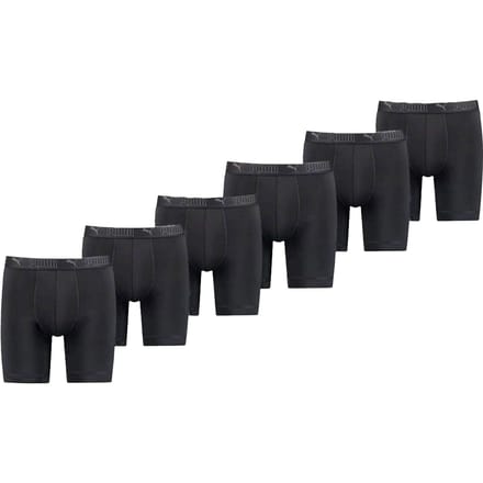 Puma Sport Long Boxershorts Heren (6-pack) - Maat S