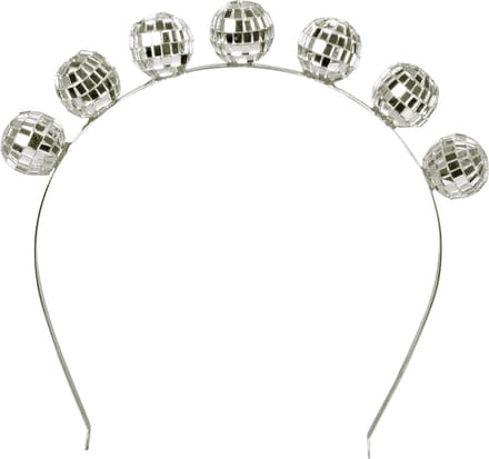 Boland - Diadeem Disco deluxe - Één maat - Volwassenen - Vrouwen - 80's & 90's - Disco