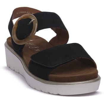 Sandalen met sleehak Ara -
