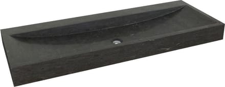 Chinees Bluestone Wastafel BE-004 zonder kraangat 10x45x120cm