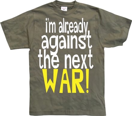 Hybris In 'Already Against The Next War' Olive