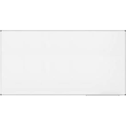 MAULstandard Whiteboard - met kunststof coating - B 2000 x H 1000 mm- met opbergbak