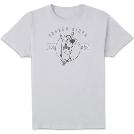 Scooby Doo Scared Since '69 Men's T-Shirt - White - M