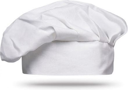 Witte party keuken koksmuts