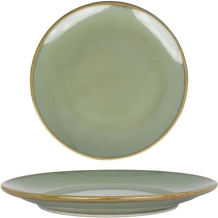 Bonna Dinerbord - Sage Hygge - Porselein - 25 cm - set van 6