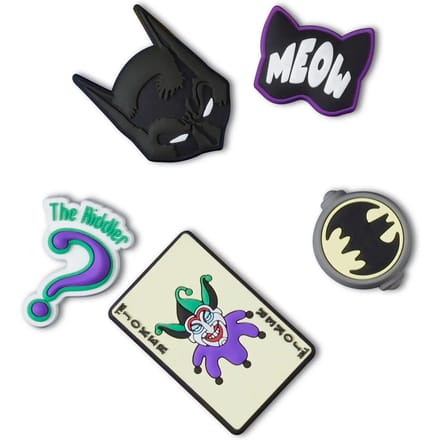 Crocs Batman Jibbitz (5-pack)