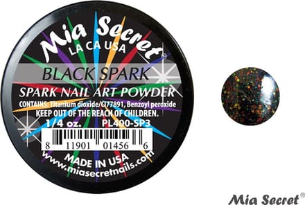 Spark Acrylpoeder Black