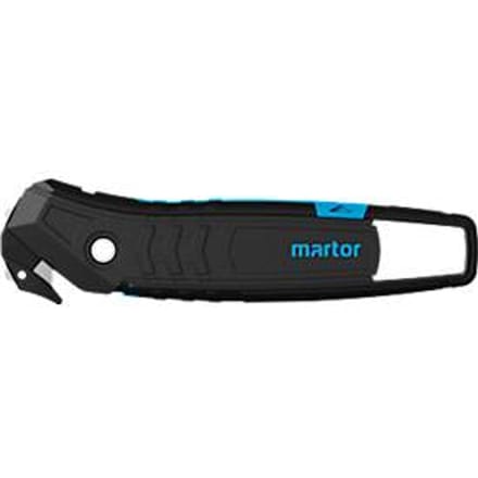 Veiligheidsmes SECUMAX 350 martor, snijdiepte 6 mm, beschermd lemmet, detecteerbaar metaal, ergonomische vorm