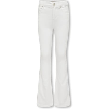 ONLY KOGROYAL LIFE REG FLARED PIM NOOS Meisjes Jeans - White
