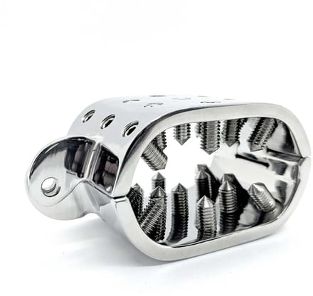 Black Label - Ovalen Spiked Ball Stretcher - Met Spijkers Binnenkant - 52 x 25 mm