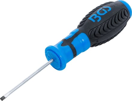 BGS schroevendraaier sleuf 3 mm blRDLengte 60 mm - 4928