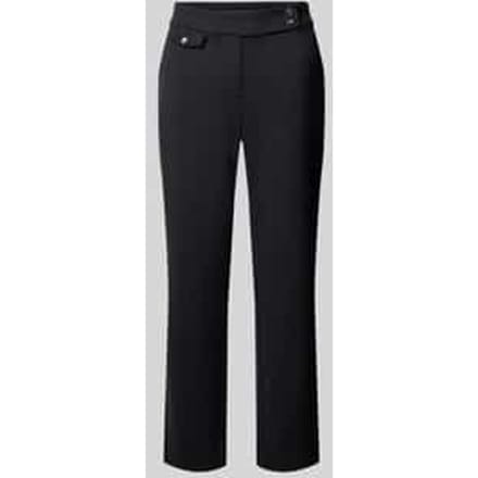 Slim fit stoffen broek van viscosemix, model 'ZINLEAH'