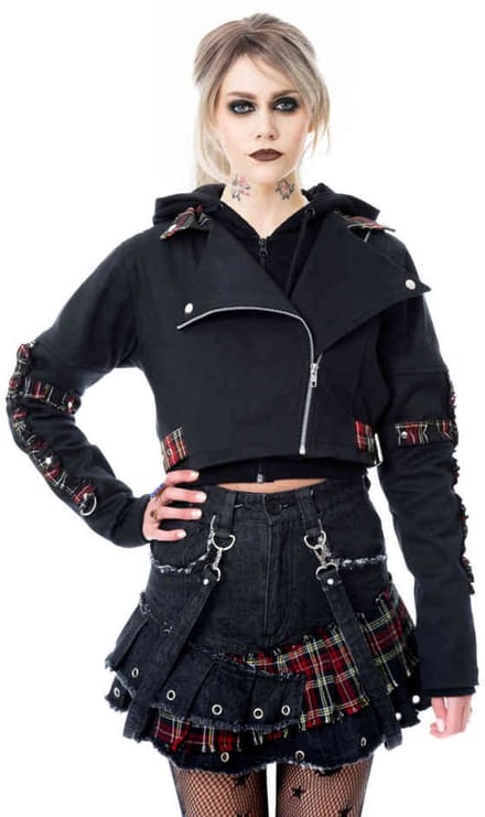 Heartless - Graveyard Jacket - S - Zwart/Zwart