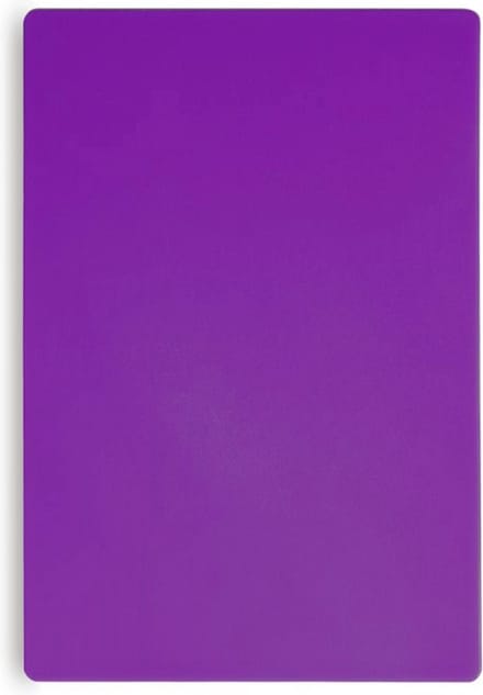 HENDI Snijplank – HACCP-gecertificeerd – Dubbelzijdig – Paars – 450x300 mm