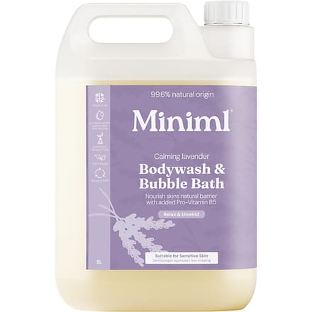 Miniml Douchegel Engelse Lavendel & Kamille - 5L Refill