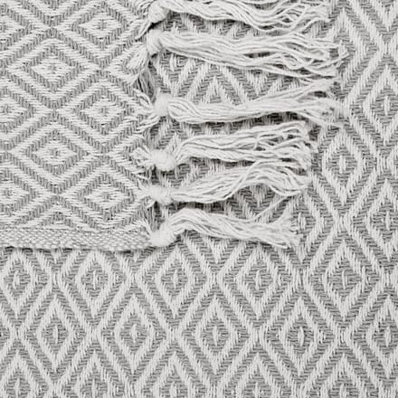 MITYAL - Plaid - Taupe - 125 x 150 cm - Katoen