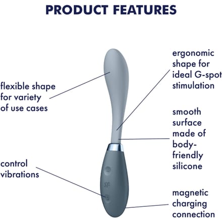Satisfyer 'G-Spot Flex 3', 23 cm