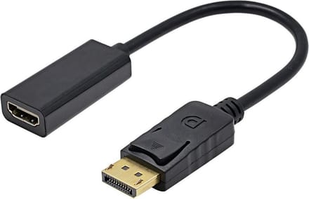 Jumada's - DisplayPort - HDMI adapter cable female| DisplayPort male