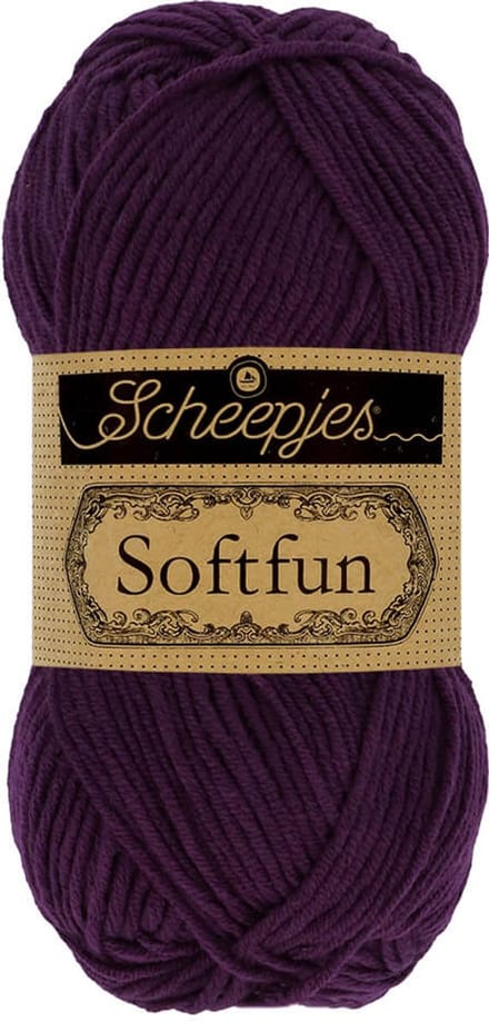 Scheepjes Softfun 50g - 2656 Aubergine