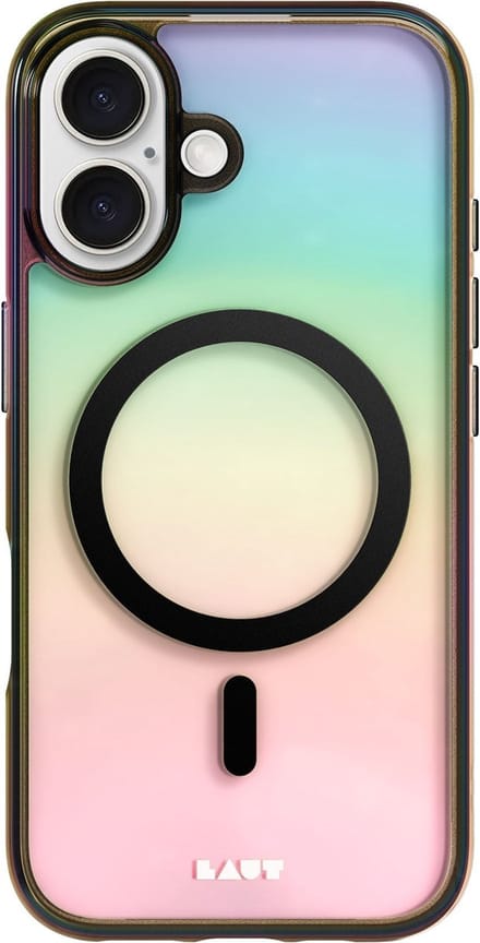 Laut HOLO Midnight iPhone 16 Hoesje met MagSafe® – Holografisch Design & Optimale Bescherming