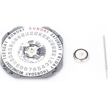 Automatisch Horlogewerk VJ55B Professionele Quartz Horloge Vervangingsaccessoires white