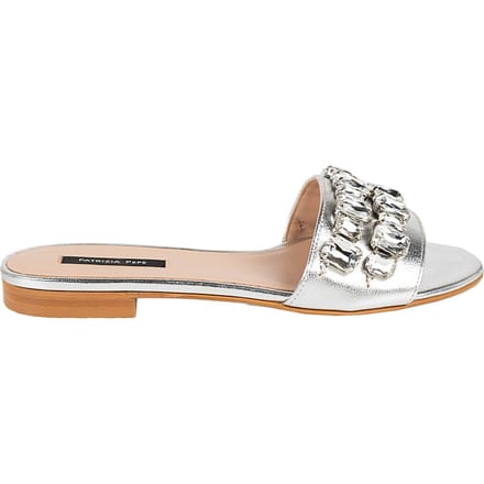 Patrizia Pepe Slippers Vrouw zilver