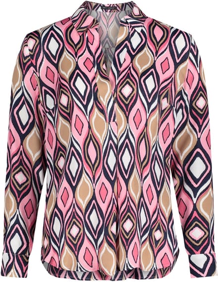 BETTY BARCLAY - Dames bloes - Maat 46 - Vrouwen - Roze - Viscose