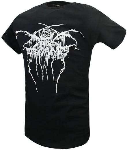 Darkthrone Logo Band T-Shirt - Officiële Merchandise - Zwart