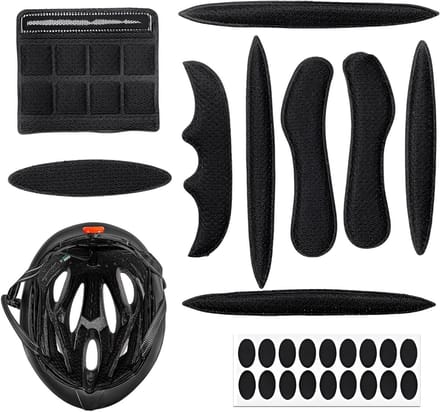 Fietshelmen met accessoires, zachte voering, sluiting en anti-botsvoering voor optimale bescherming
