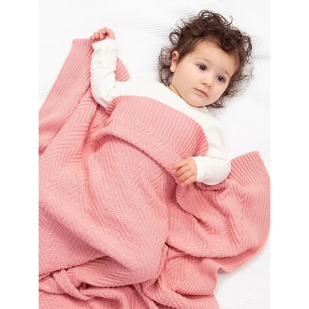 Babydeken Kite Heirloom Knit Blanket