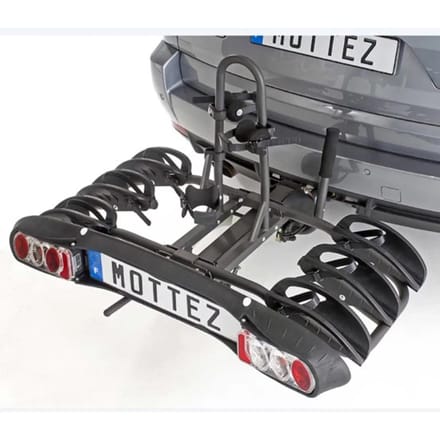 Fietsendrager voor trekhaak platform Mottez Apollon 3