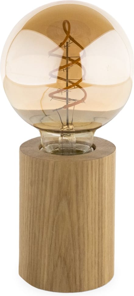 Houten Tafellamp - E27 Fitting - Essenhout