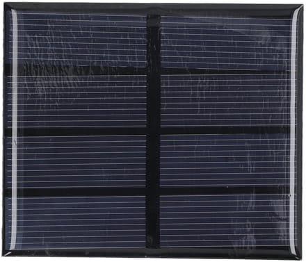 Allecto - Micro Mini Zonnepaneel - Zonne-energie - Geschikt voor DIY Solar Systemen - 0.6W - Polycrystalline Solar Cells - Milieu-vriendelijk - Com...