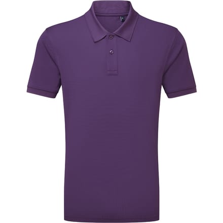 Asquith & Fox Heren Glacier Tech Poloshirt (Paars)