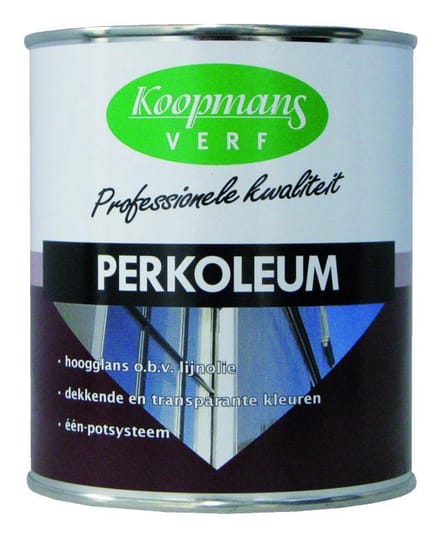 Koopmans Perkoleum - Dekkend - 0,75 liter - Patrolblauw