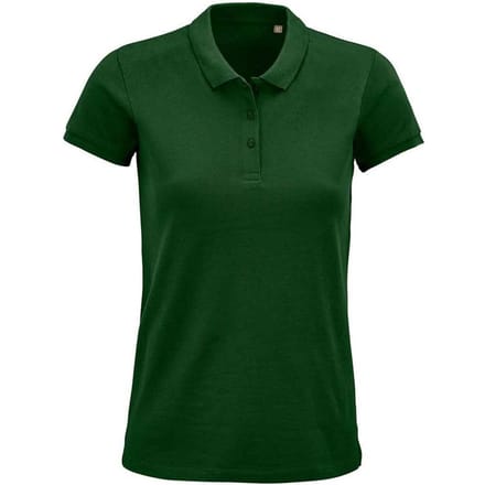 SOLS Dames/dames Planet Organic Polo Shirt (Fles groen)