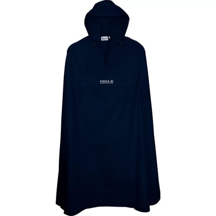 Poncho Paso marine blauw - volwassenen - Xplus - Pro-X Elements - 5000mm Waterdicht - winddicht M/L