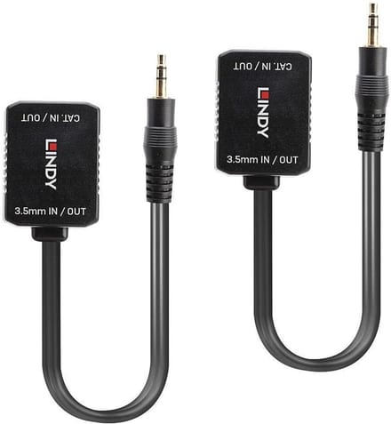 500m Cat.6 analoge audio extender - 3,5 mm