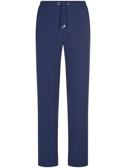 Lange sweatbroek Van Peter Hahn blauw