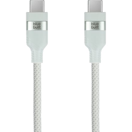 BlueBuilt Usb C naar Usb C Kabel 1,5m Nylon Mintgroen