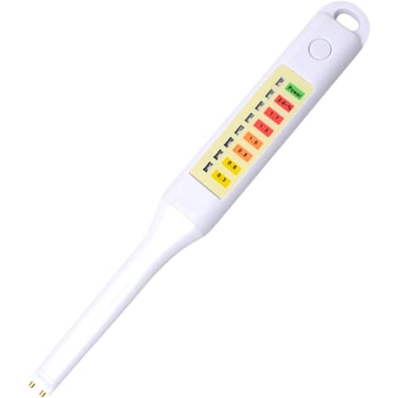 Voedselzoutgehaltetester Pentype zoutgehaltemeter Zoutconcentratiemeter Salinometer LED-indicator wit